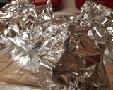 A picture of step 8 of My Mushrooms stuffed with Sausage meat and Blue Stilton cheese.