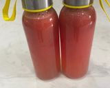 Hình bước làm 2 của món Nước ép táo dưa hấu