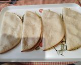 Foto del paso 11 de la receta: Piadina de calabacín con atún y queso