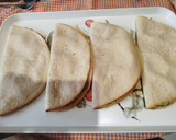 Foto del paso 11 de la receta: Piadina de calabacín con atún y queso