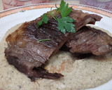 Foto del paso 5 de la receta: Entraña de vaca con salsa trufada de champiñones