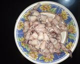Foto langkah ke 2 dari resep Tumis Buncis Cumi asin.
