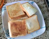 A picture of step 2 of Capirotada with Sandwich Bread.