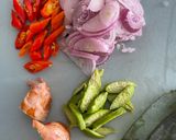 Foto langkah ke 1 dari resep Tumis Pepaya.