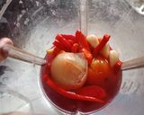 Foto langkah ke 4 dari resep Saus Sambal Kulit Buah Naga.