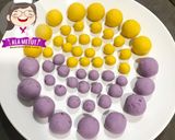 Foto langkah ke 5 dari resep Ronde Ubi Ungu & Labu Kuning alaMetut 👩‍🍳.