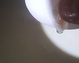 A picture of step 1 of Egg Barfi.