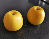 Foto del paso 1 de la receta: Manzanas con Moscatel y Nueces caramelizadas al Microondas