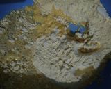 A picture of step 1 of Pakoda kadhi.