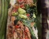 Foto langkah ke 11 dari resep Nasi Bakar Tongkol Suwir.