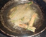 A picture of step 6 of Kurkuri Bhindi fry.