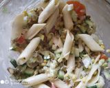 A picture of step 3 of Pasta and sprout moong salad.