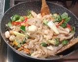 ผัดขี้เมาทะเล เส้นใหญ่จากแป้งเวียดนาม Thai Drunken Noodles วิธีทำสูตร 12 รูป