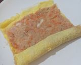 Foto langkah ke 3 dari resep Egg Chicken Roll Panggang Teflon.