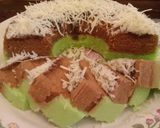 Foto langkah ke 8 dari resep Bolu Kukus Pandan Coklat.
