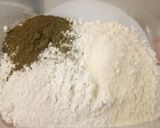 Foto langkah ke 1 dari resep Brownis Putih Telur Greentea.