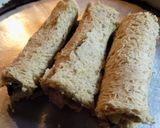 Foto del paso 4 de la receta: Rollitos calentitos de pan lactal con relleno de espinacas