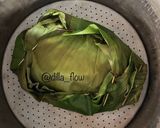 Foto langkah ke 10 dari resep Pepes Sayur Singkong Ikan Asin.