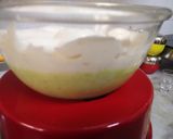 A picture of step 5 of Tiranga Shrikhand.