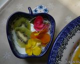 夏日花漾~水果優格的食譜步驟4照片