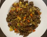 A picture of step 6 of Beef Pasanday in western style.