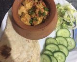 A picture of step 5 of Chicken handi.