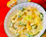 A picture of step 6 of Waikiki Salad.
