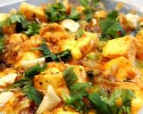 A picture of step 1 of Paneer Biryani.