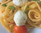 Foto del paso 7 de la receta: Pasta Casera al Huevo con Bocconcino y Cherry
