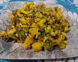 A picture of step 1 of Broccoli fry.