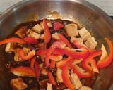 A picture of step 8 of Orange Tofu.
