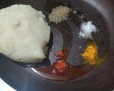 A picture of step 2 of Pinwheel samosa.
