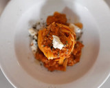 Foto del paso 9 de la receta: Tagliatelle con ragú de secreto y salsa de gorgonzola