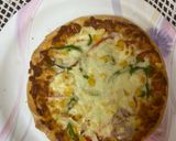 A picture of step 5 of Veg pizza.