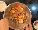 รูปขั้นตอนการทำที่ 8 ของ ยำผักกูดหมูสับกุ้งสด🐷🦐