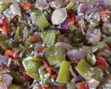 Foto del paso 7 de la receta: Llampuga o Pez Limón, en salsa de verduras mediterráneas