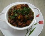 A picture of step 8 of Dry Paneer Chilli.