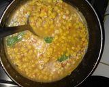 A picture of step 3 of Chana dal.