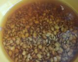 A picture of step 1 of Kulith (horse gram) pakoda.