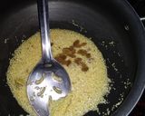A picture of step 2 of Kesari bath.