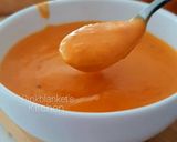 A picture of step 1 of Tomato Soup and Grilled cheese sandwich.