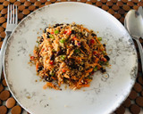 Foto del paso 3 de la receta: Ensalada de quinoa, zanahoria 🥕 y pimientos