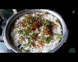 चिकन दम बिर्याणी (Chicken dum biryani recipe in marathi) रेसिपी स्टेप 7 फोटो 