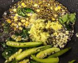 A picture of step 3 of Lemon rice from leftover rice.