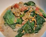 Une image de l'étape 4 de Soupe de lentilles aux épinards.