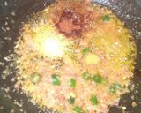 A picture of step 3 of Kala Chana Masala.