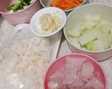 Foto langkah ke 1 dari resep Sup Jamur Salju.