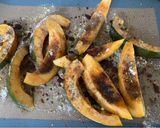 A picture of step 2 of Roasted Spiced Pumpkin.