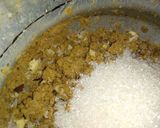 A picture of step 2 of Aate(wheat)ka Laddoos.
