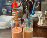 Hình bước làm 4 của món Cocktails Lemon Orange & Strawberry (chanh cam& dâu)